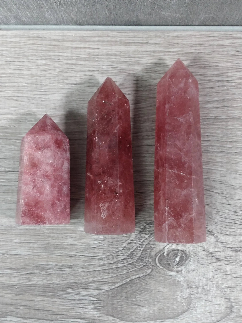 Strawberry Quartz Tower