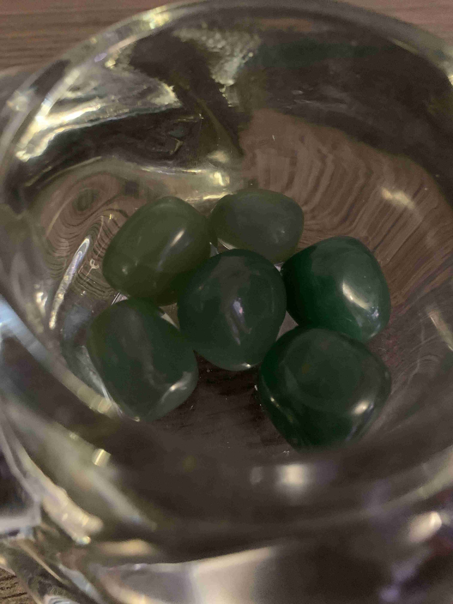 Green aventurine tumble