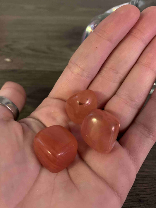 Cherry Quartz tumble