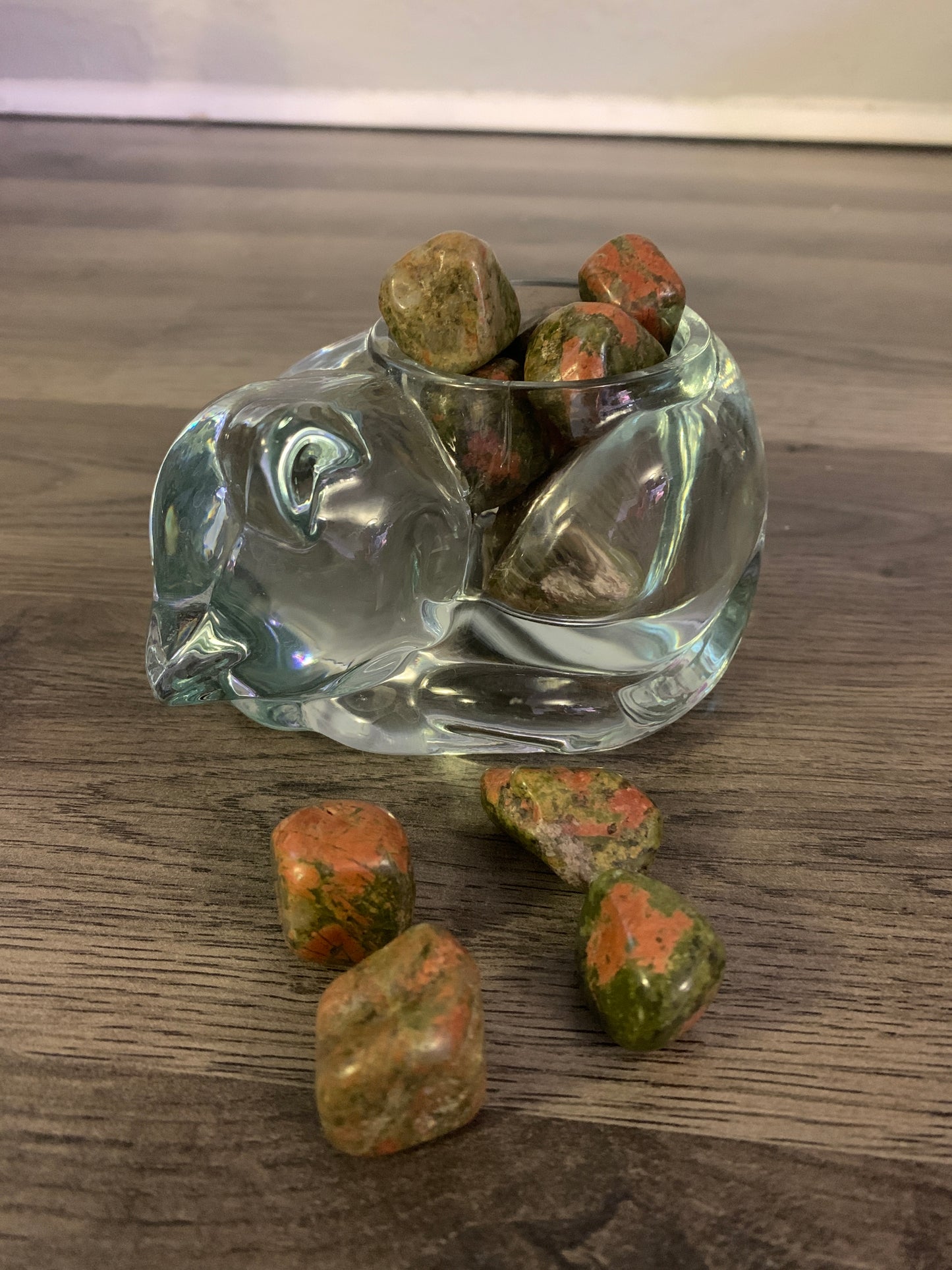 Unakite tumble