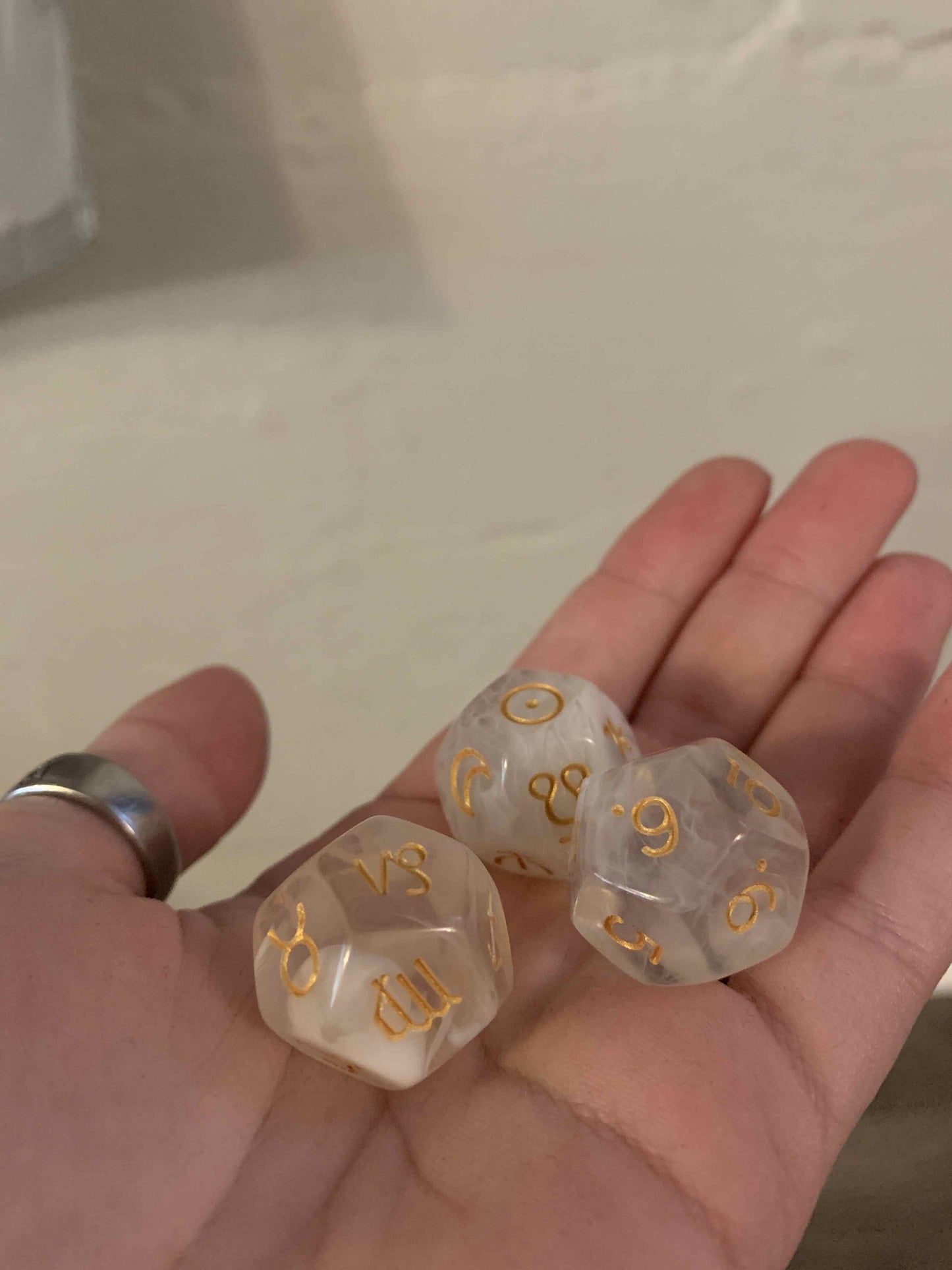 Astrological Dice Set