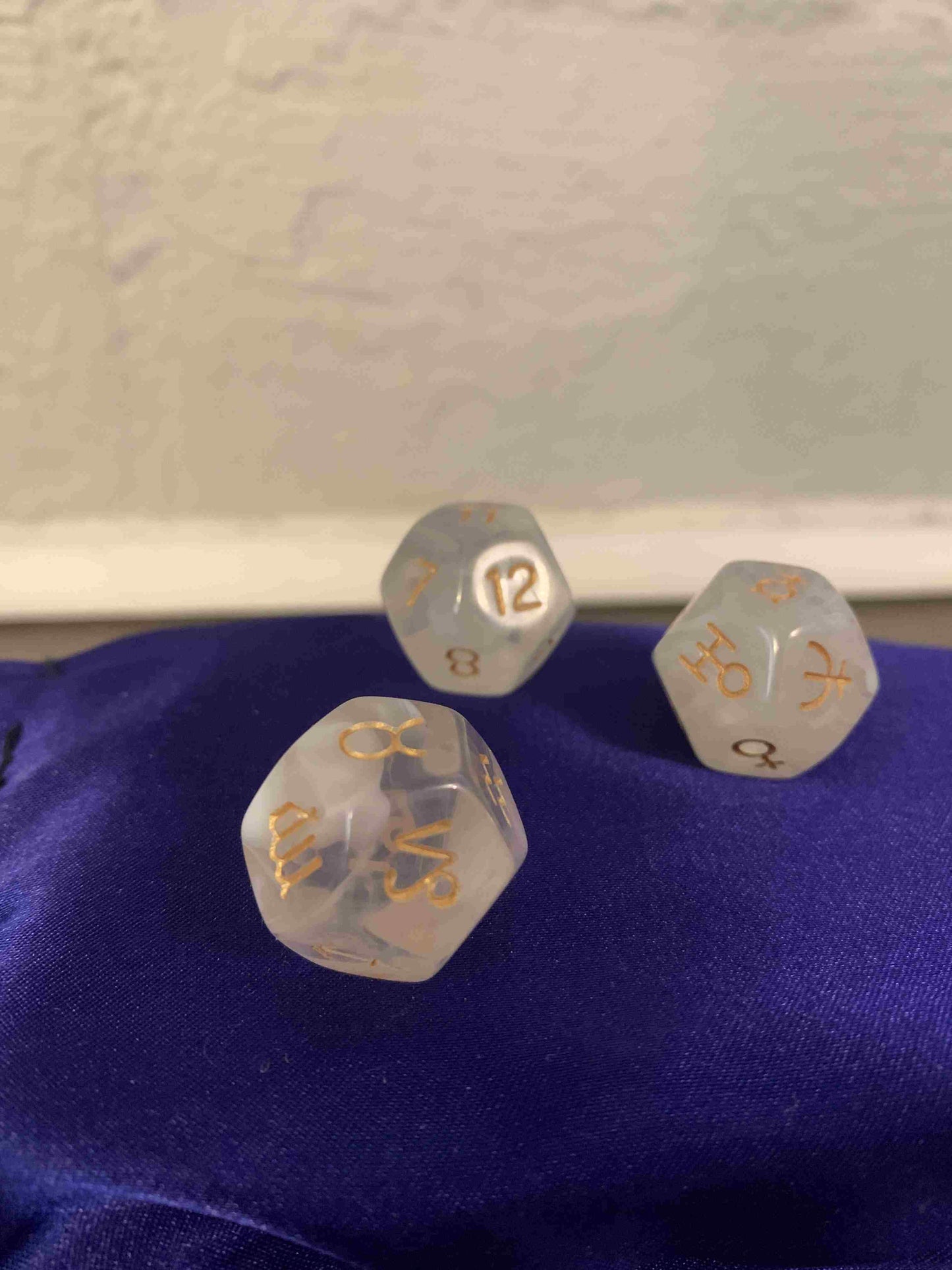 Astrological Dice Set