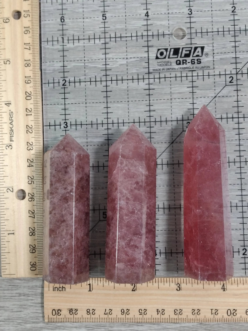 Strawberry Quartz Tower